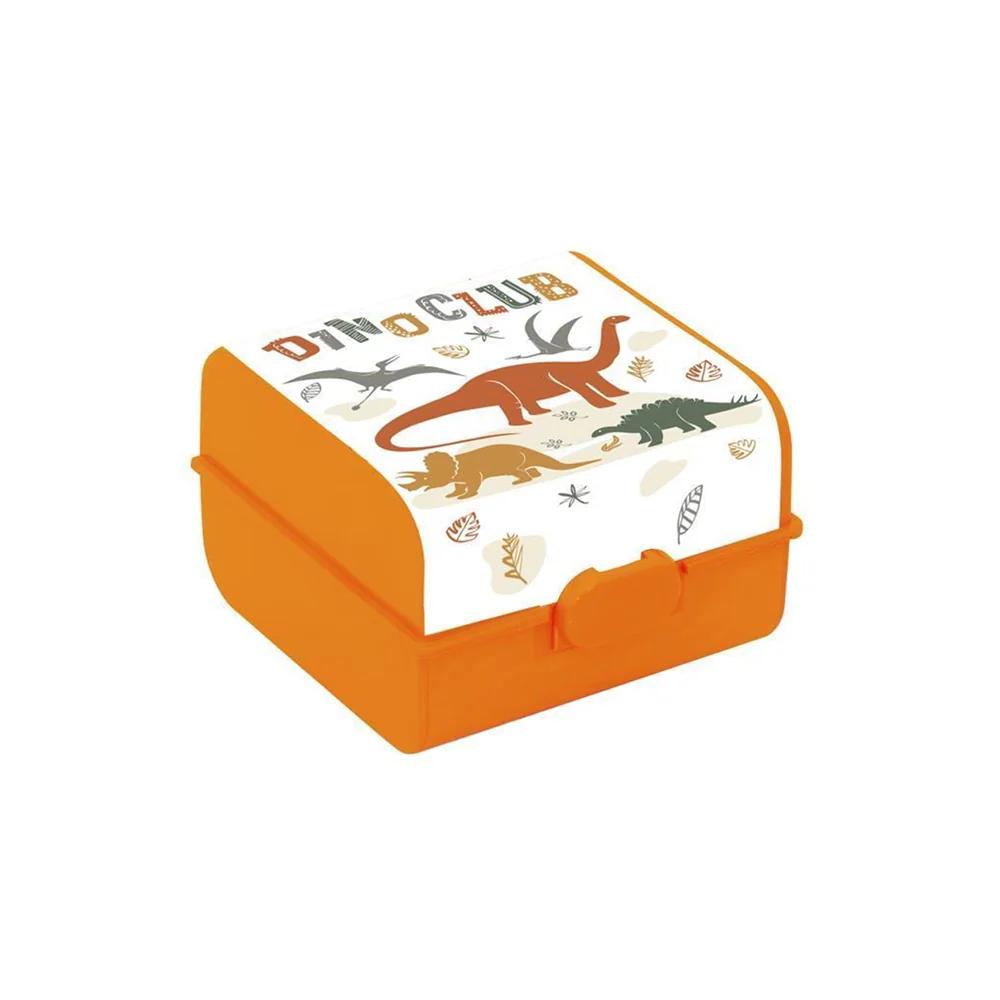 Herevin Small Lunch Box - Splatters<span> - </span>Dino Club image