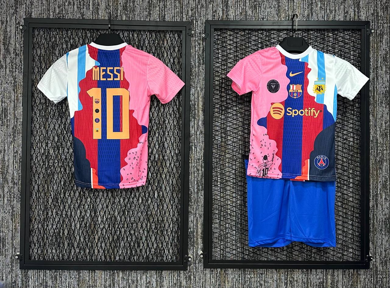 Messi Champions League teams outfits image 0