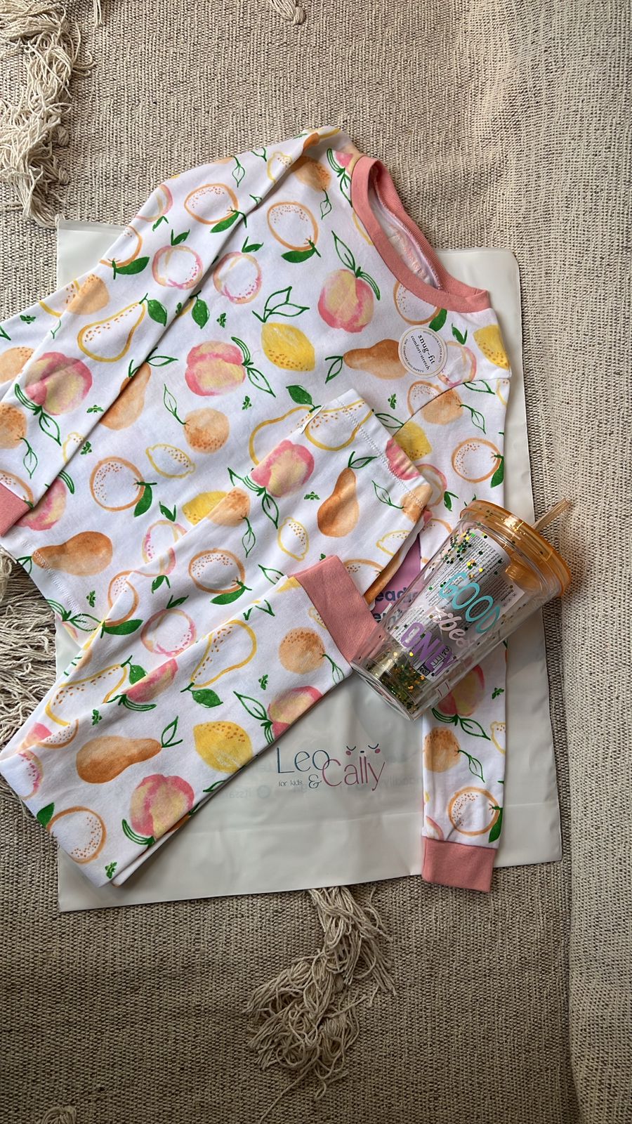 Burt’s Bees Organic Cotton Girls’ pajama image 0