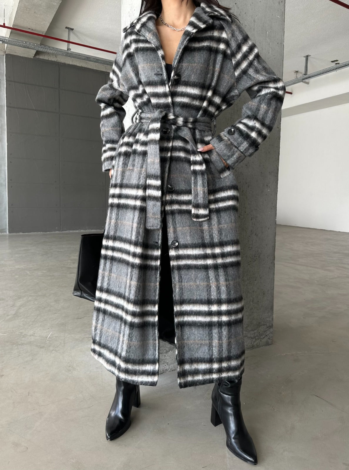 Plaited Trench Coat image 0