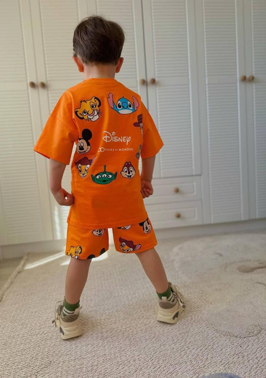 Disney Characters Boys Set - Shirt and shorts image 1