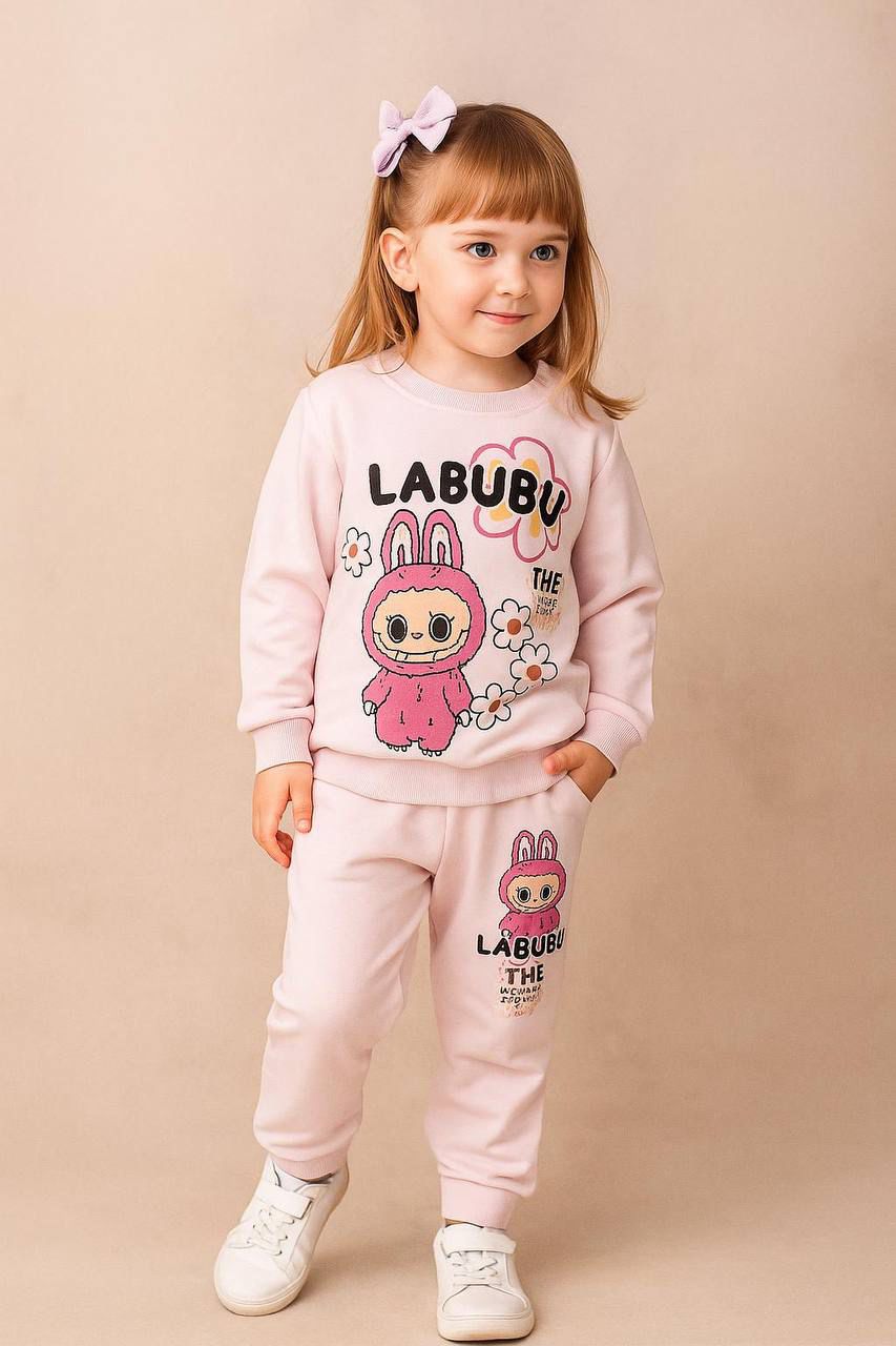 Labubu Girls’ Pink Set image 0