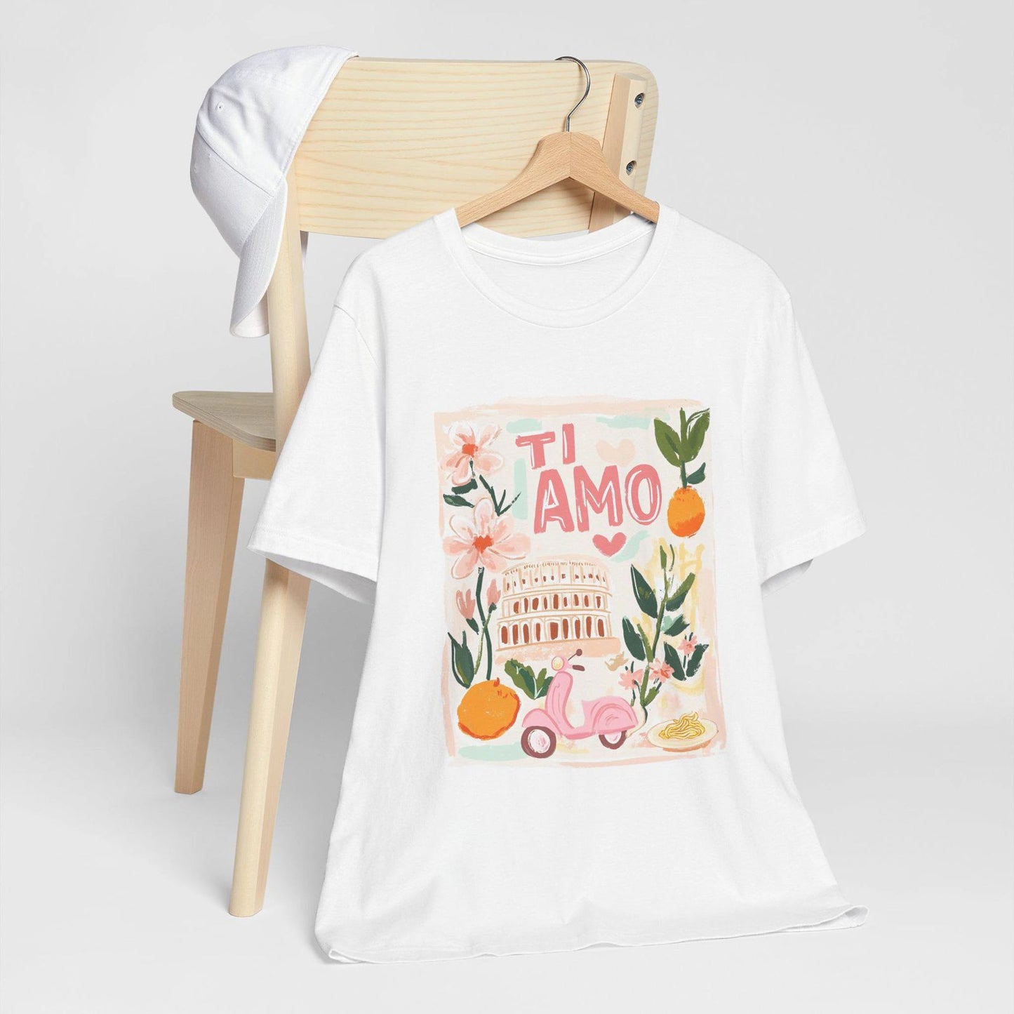 Painted Italian Love Ti Amo T-shirt image 2