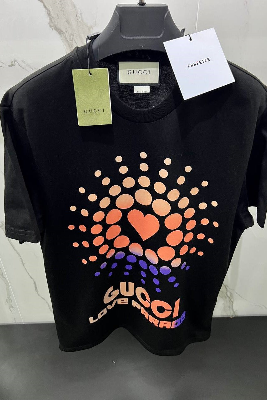 Black Love Parade Gucci Tshirt image 1
