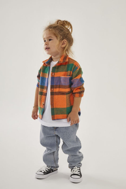 Boys Set Jeans and Colored Shirt image 0