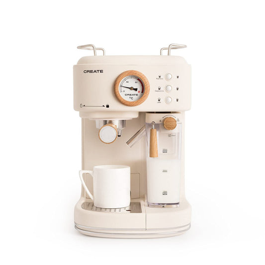 Thera Matt Pro Espresso Coffee Machine from Create - Beige image 0