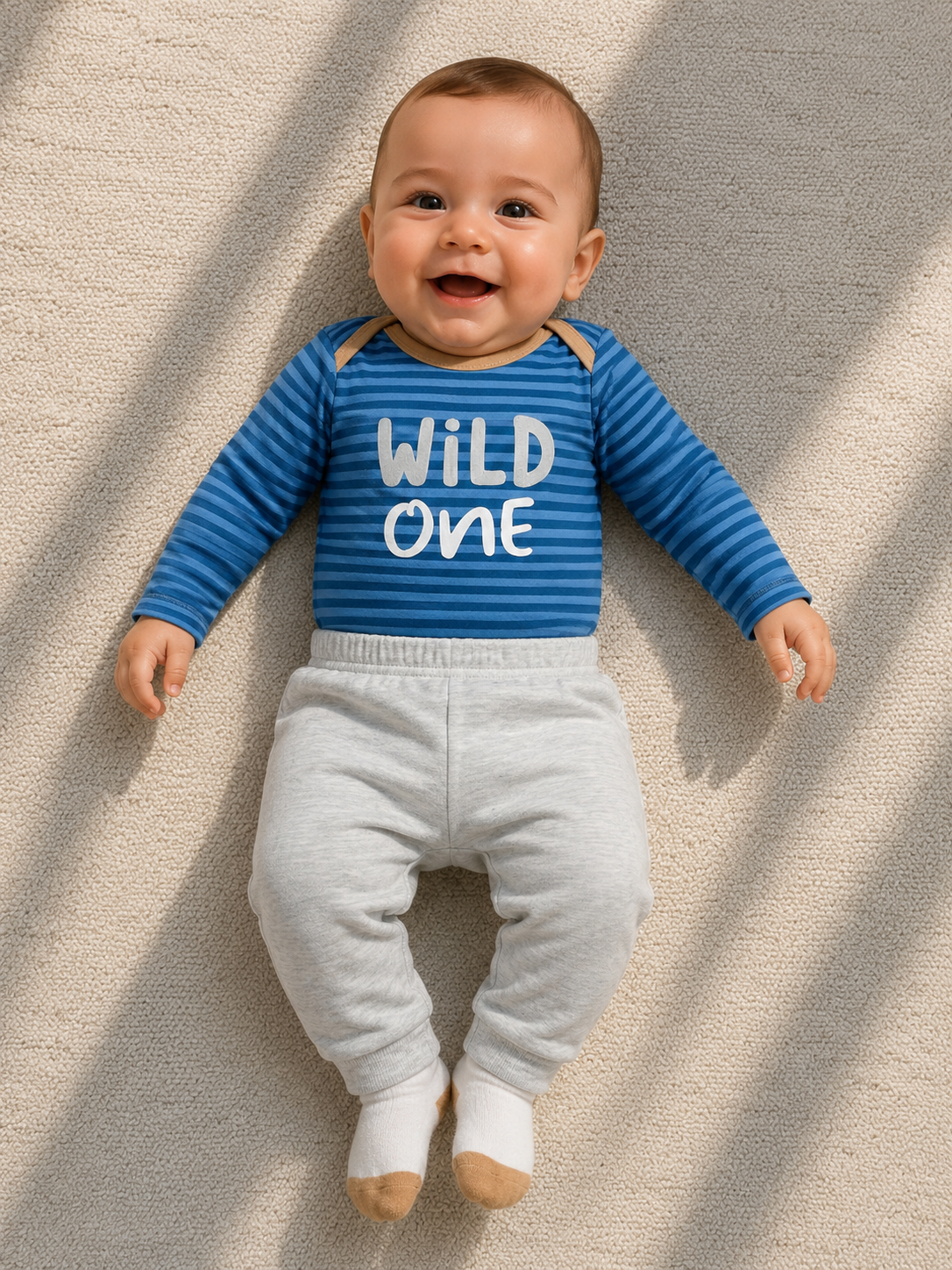 Baby set - body + pants + socks