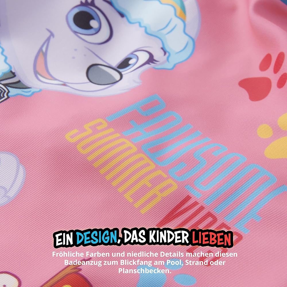 Girls Paw Patrol Swimsuit- Girls Skye Swimwear image 3