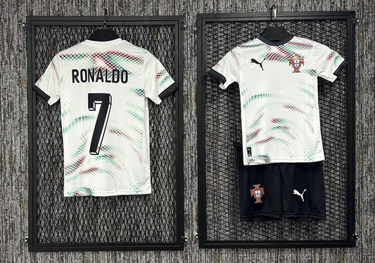 Ronaldo Portugal white image 0