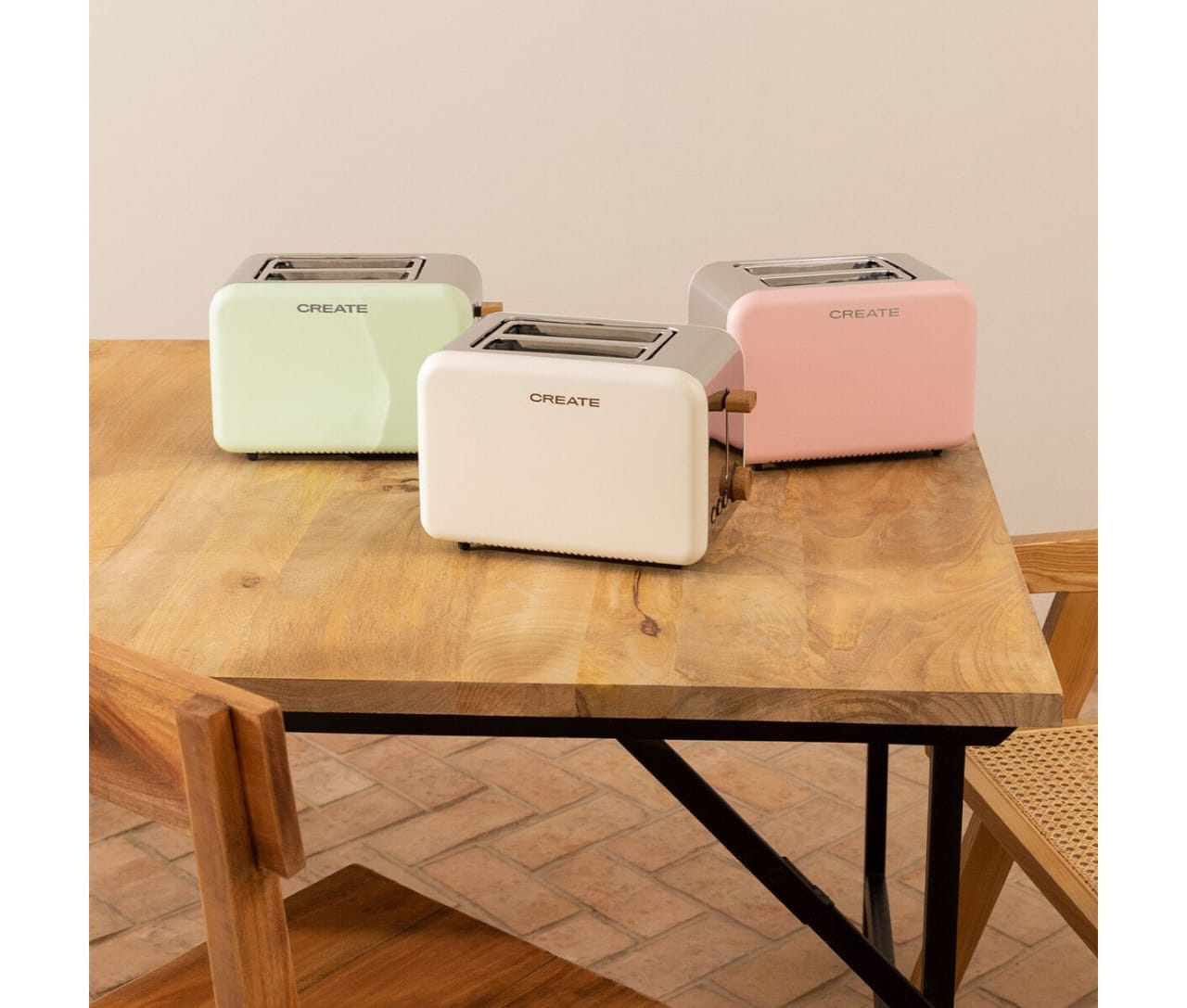 Create Toast Retro Toaster Pastel Green image 1