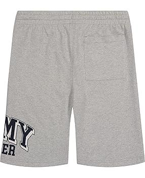 Tommy Hilfiger Boy's Stripe Graphic Knit Varsity Light Grey Shorts image 2