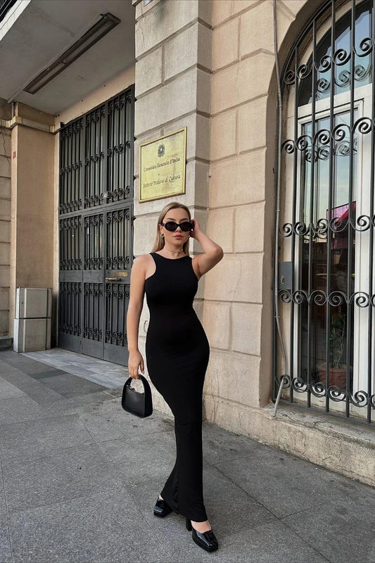 Sleeveless Long Pencil Dress image 0