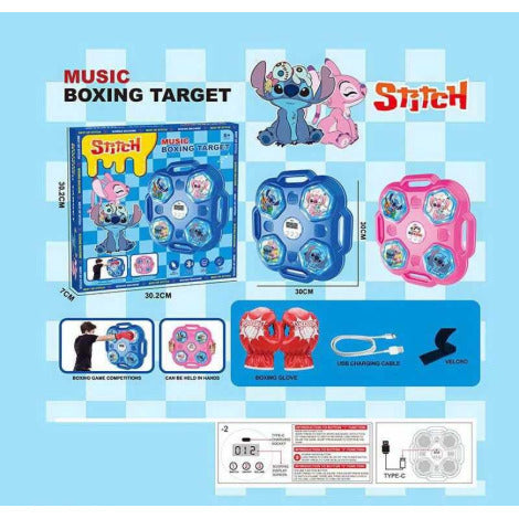 Stitch Music Boxing Target image 0