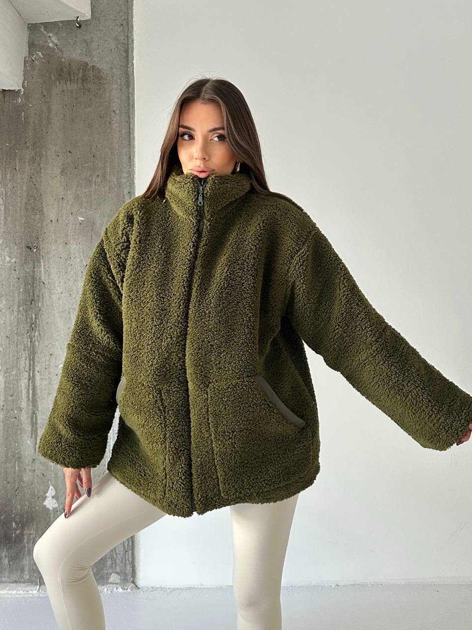 Teddy Jacket Women Fluffy image 7