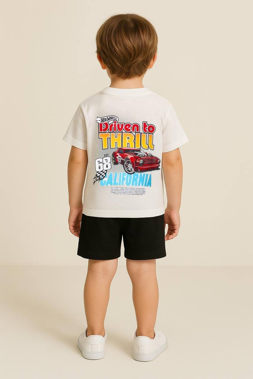 Hot Wheels Boys Set - Shorts and T-shirt image 3