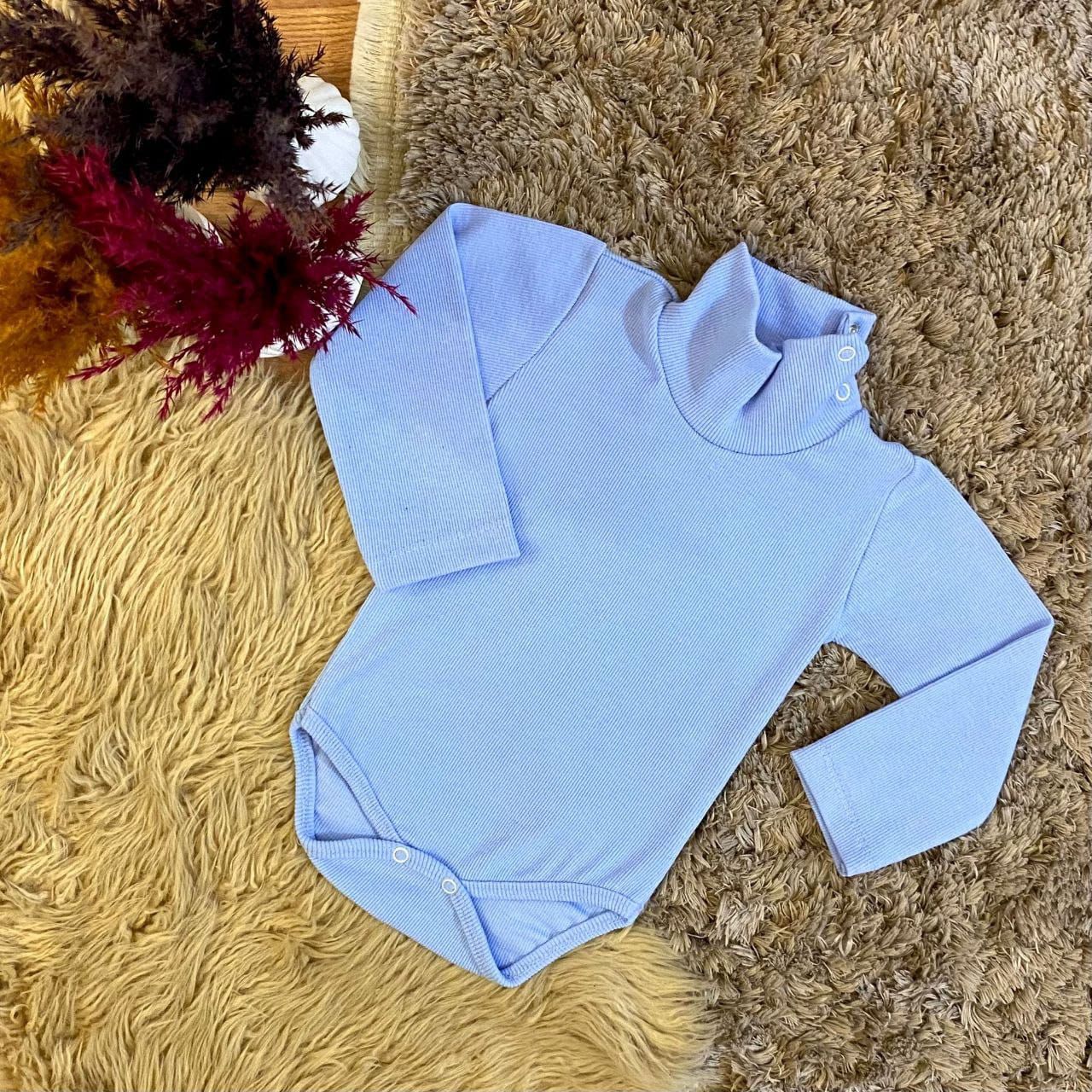 Wool Bodysuit<span> - </span>12-15, Blue image