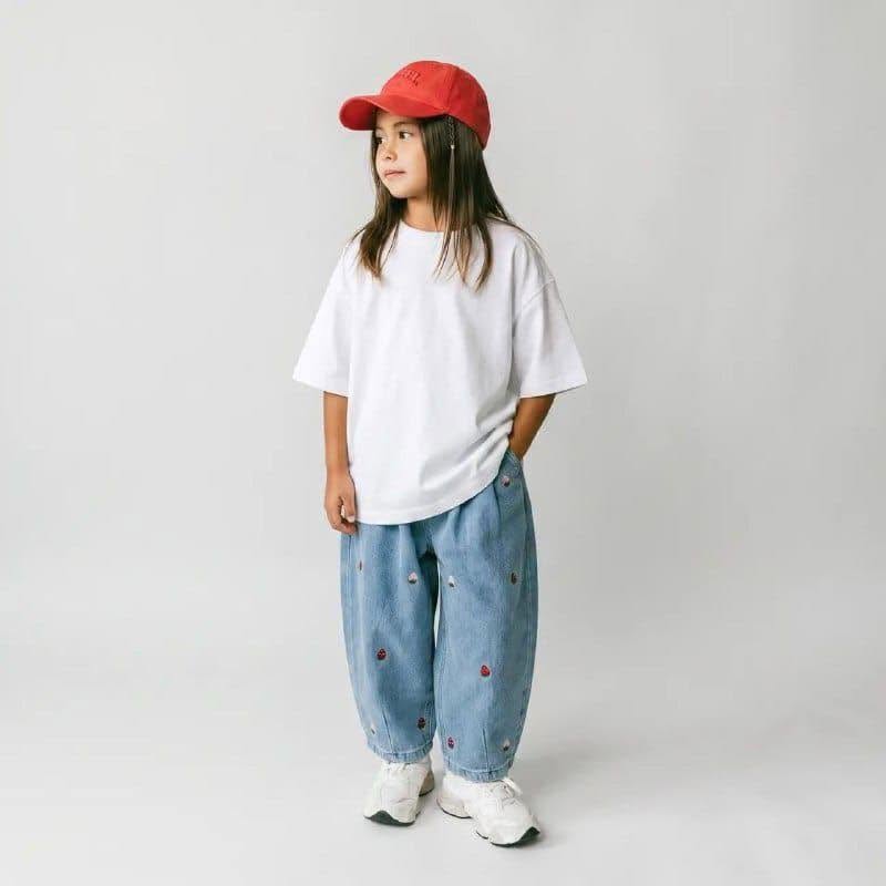 Kids Oversized White T-shirt