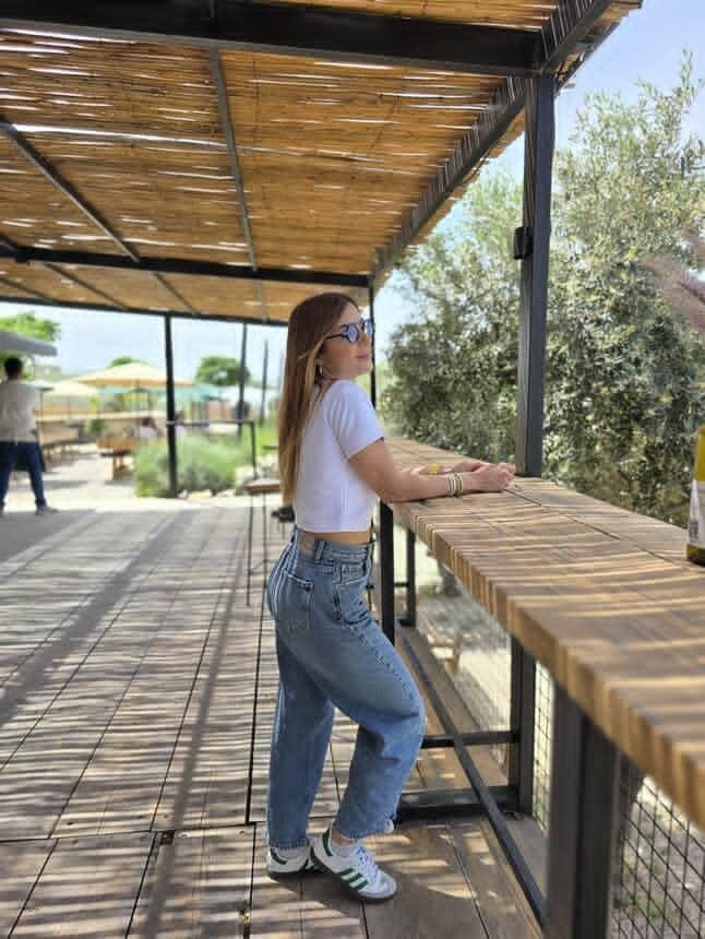 Solid White Crop T-shirt Basics image 3