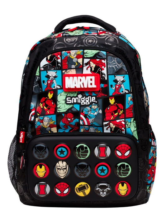Marvel Smiggle Hot Avengers Kids Backpack - 42 cm image 0