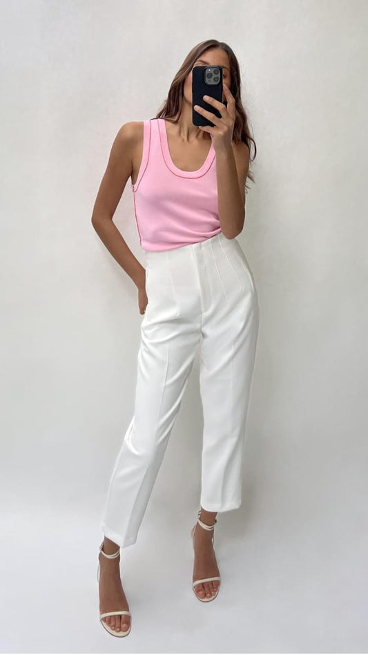 Zara Cut white pants image 0