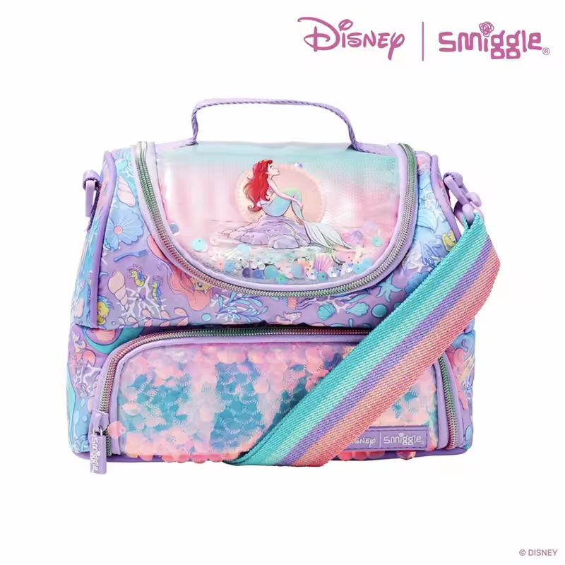 Smiggle Disney Mermaid print lunch box