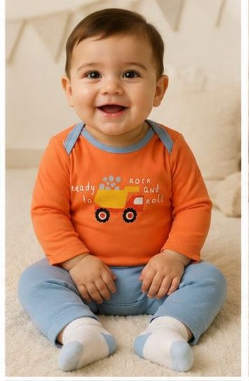 Baby set - body + pants + socks