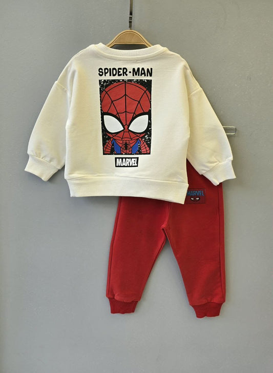 Spiderman Set - 3 thread cotton