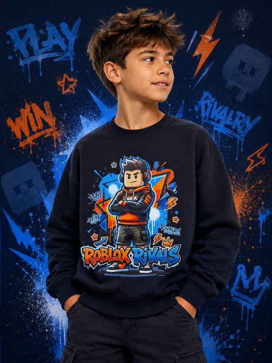 Roblox Rivals Boys Graphic Sweatshirt