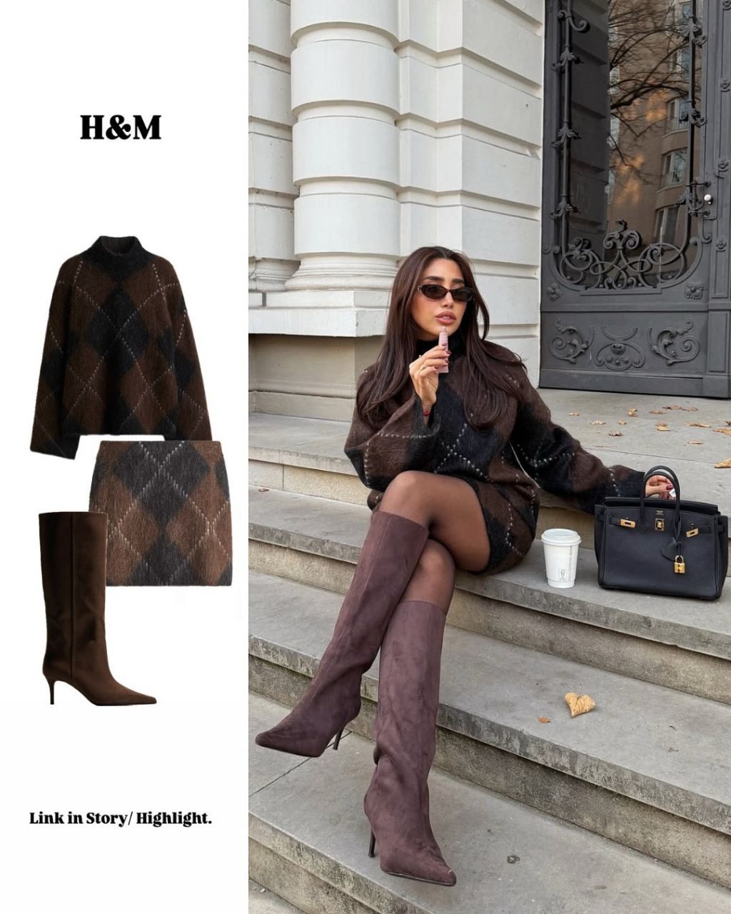 Fleece Women's Set - Skirt and Sweater