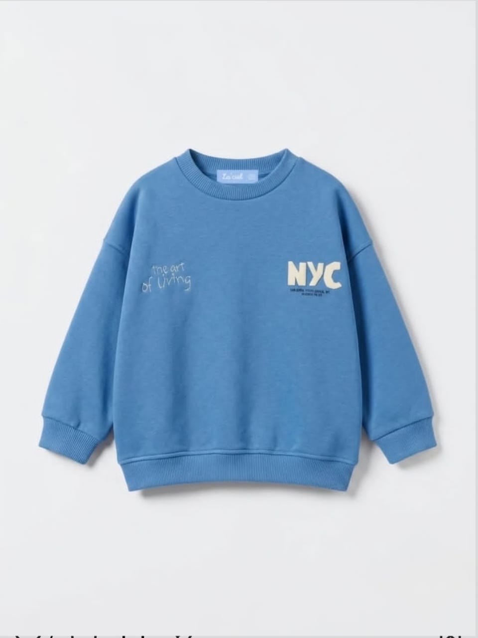 Kids NYC Sweatshirt Blue