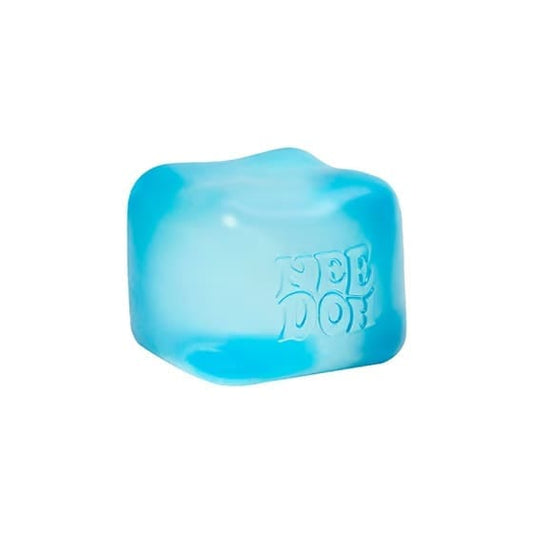 Nee Doh Squishy Cube - Blue & Purple