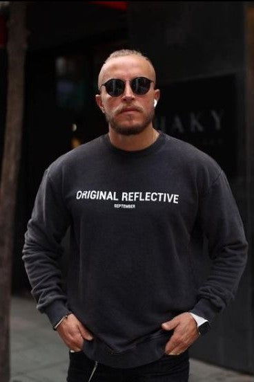 Slogan Dark Grey Sweatshirt image 1