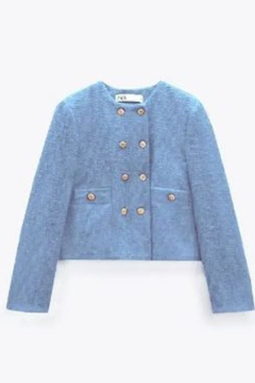 Pair Button Front Tweed Jacket &amp;Skirt image 2