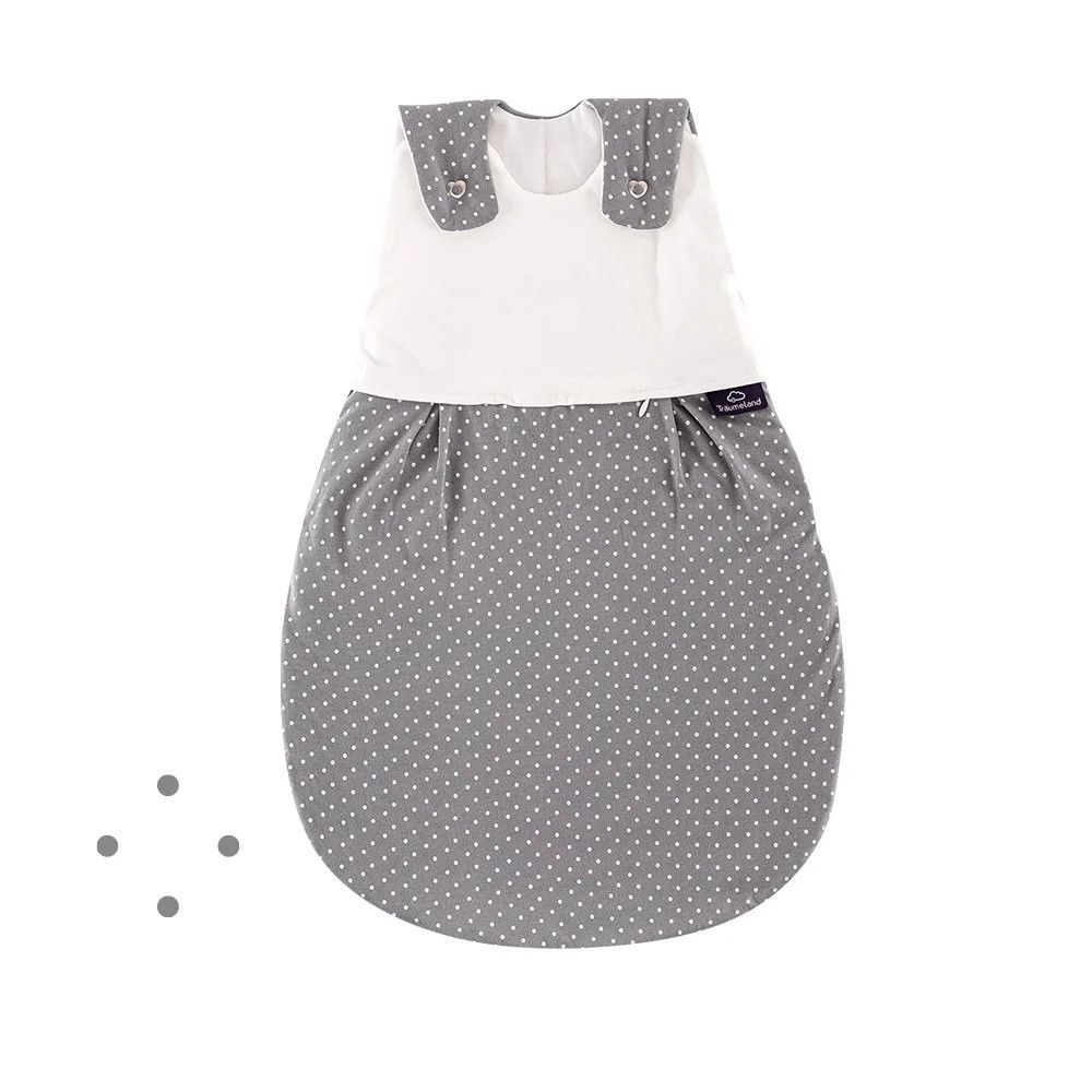 LIEBMICH sleeping bag Little dots grey image 0