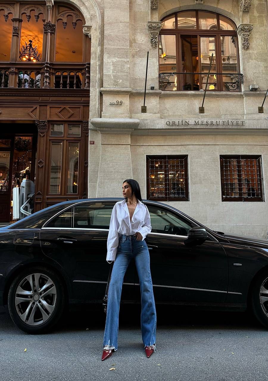 Dark Denim Jeans image 0