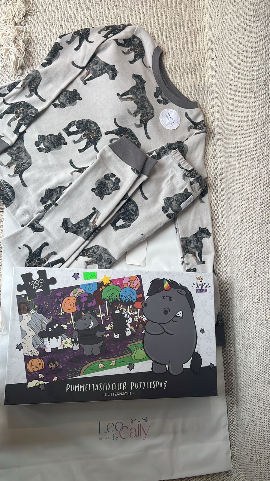 Burt's Bees Boys' Pajamas, Tee and Pant 2-Piece Pj Set image 0