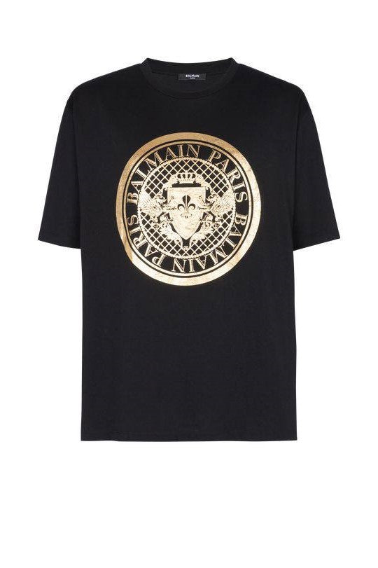 Balmain Black Logo Tshirt image 1