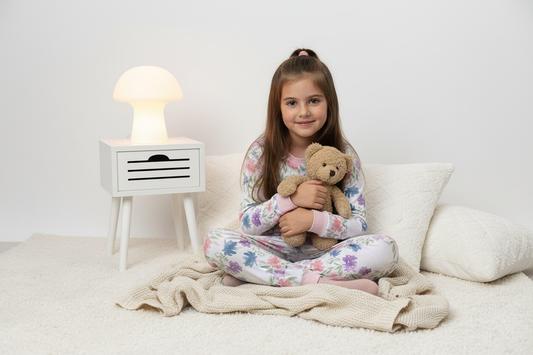 Burt's Bees Girls' Pajamas – Floral Print