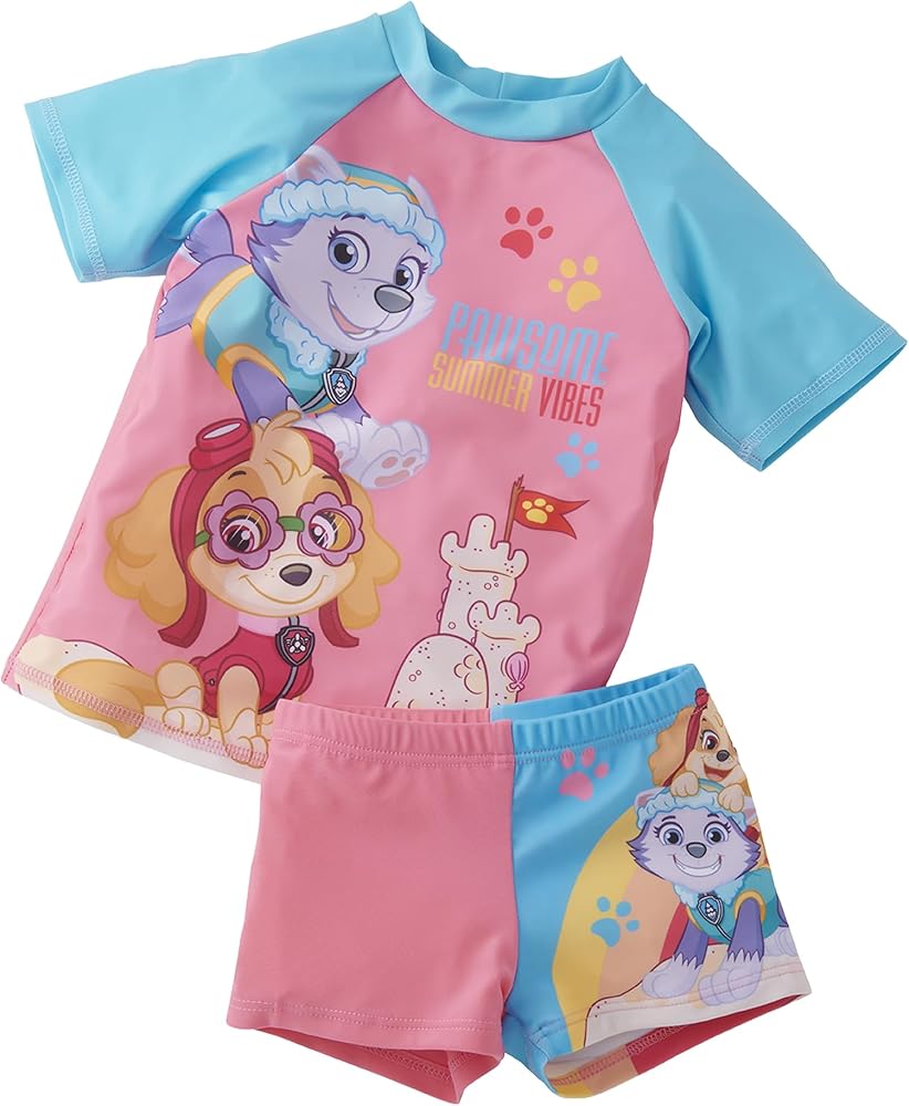 Girls Paw Patrol Swimsuit- Girls Skye Swimwear image 0