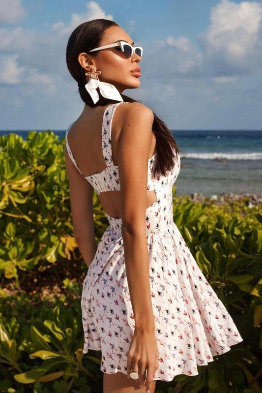 Bella Dancers Cut Out Mini Dress image 0