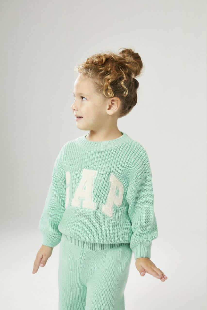 Mint Green Teal GAP Sweater & Joggers Set