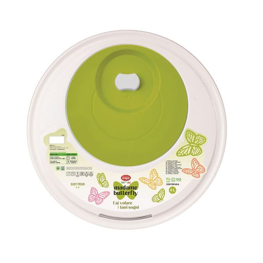 Snips Madame Butterfly Salad Spinner - Made in Italy image 0
