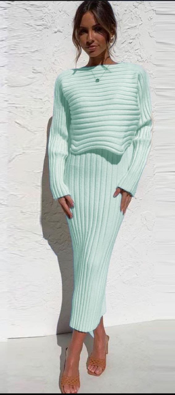 Mint Knit Elegance set image 0