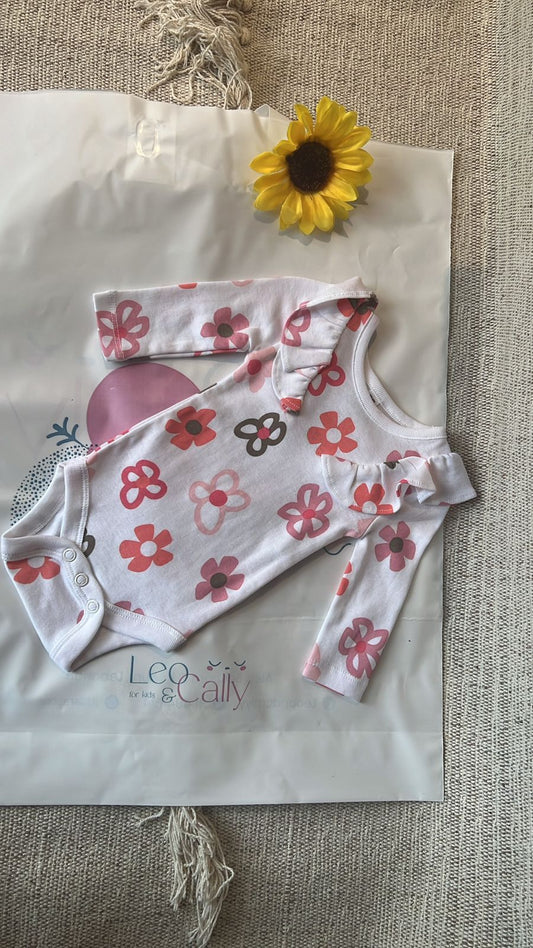 Okie Dokie Baby Girl Flower Print image 0