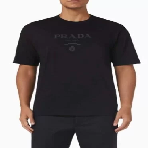Prada Black Cotton T-shirt image 0