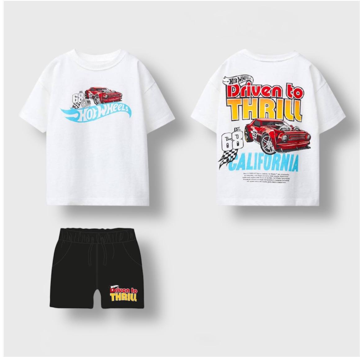 Hot Wheels Boys Set - Shorts and T-shirt image 0