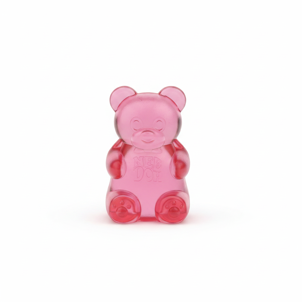 Nee Doh Gummy Bear - Blue - Purple & Pink