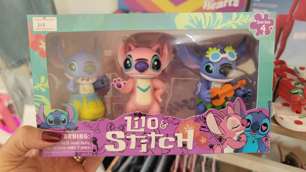 Lilo & Stitch 3-Piece Figure Set