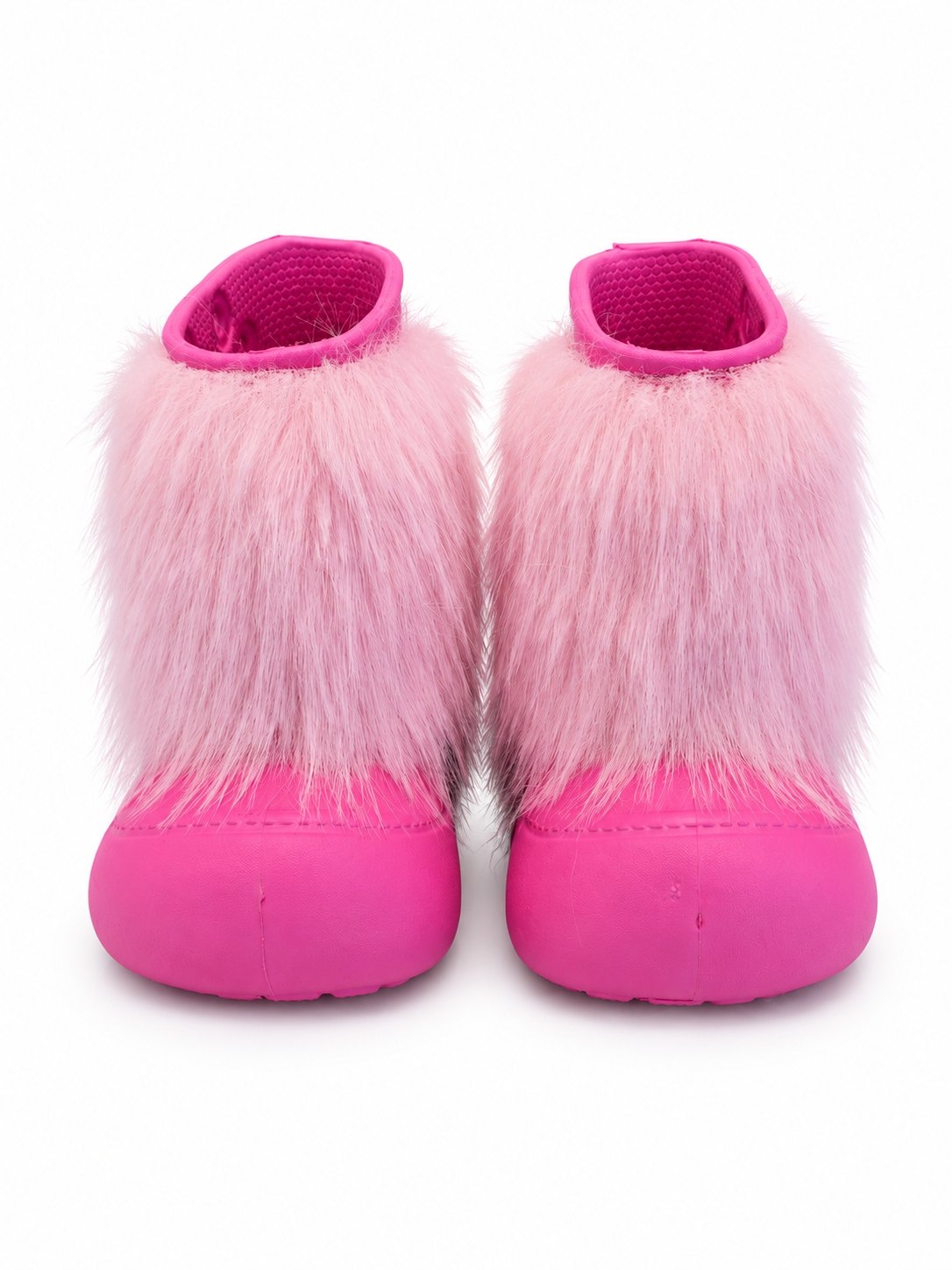 Fur boots + handbag for your little ones