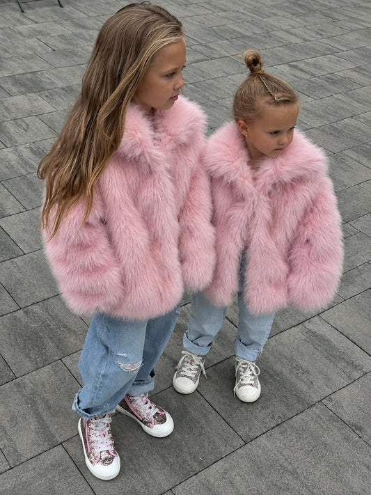 Girl's Fur Coat